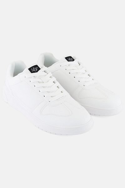 Loyalty And Faith Men Lace Up Casual Shoes , White