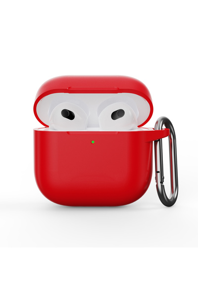 PSGT Airpods Nesil 4 Uyumlu Kılıf Silikon Kapak Arka Koruma Kabı Koruyucu Kılıf