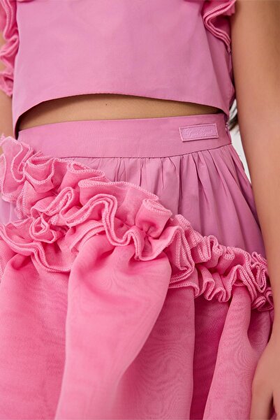Tyess Bg Store Girl's Pink Skirt