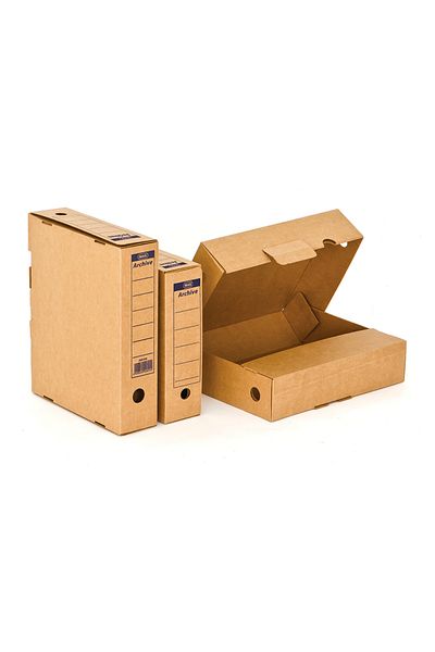 Mas 8204 Rainbow Cardboard Archive Box 33X27X7.5Cm 10 Pieces