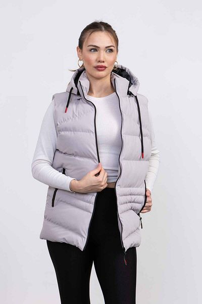 Boymen Waterproof Women's Vest Detachable Hooded Vest Comfortable Fit