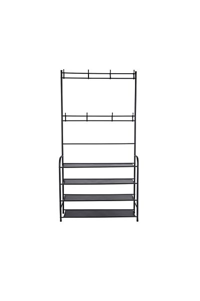 ROYALFORD Cloth Hanger with Shoe Rack- RF12423