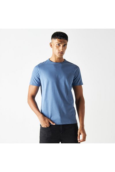 FAV Crew Neck T-shirt with Short Sleeves