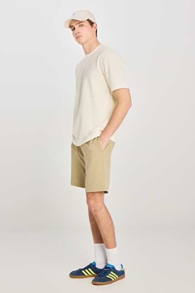 Lee Βαμβακερό μπλουζάκι με φαρδιά κοπή με λαιμόκοψη με χαλαρή εφαρμογή