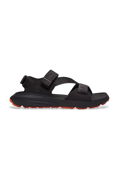 Timberland Motıon Dune Backstrap Black Sandals for Men (Tb0A6Dppety1)