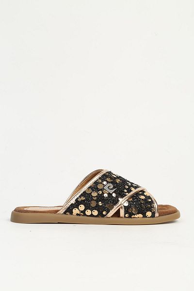 Pierre Cardin Gold Women's Slippers Pc-54775