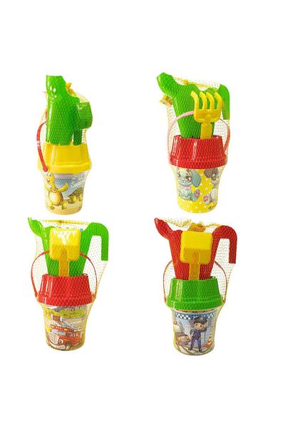 RUBY BOUTİQUE Small Bucket Set with 4 Accessories