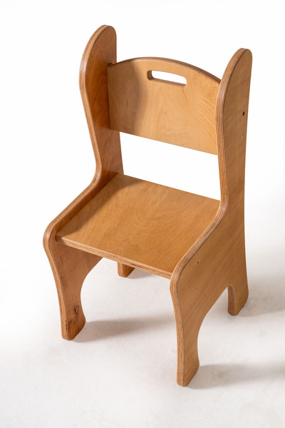 AlfaCountry Mobilya MİMİ MONTESSORİ ÇOCUK SANDALYESİ MASİF AHŞAP KAYIN KONTRA...