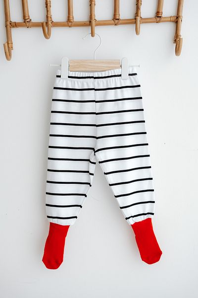 Mother Love Baby Bottom Pajamas with Bamboo Fabric Socks