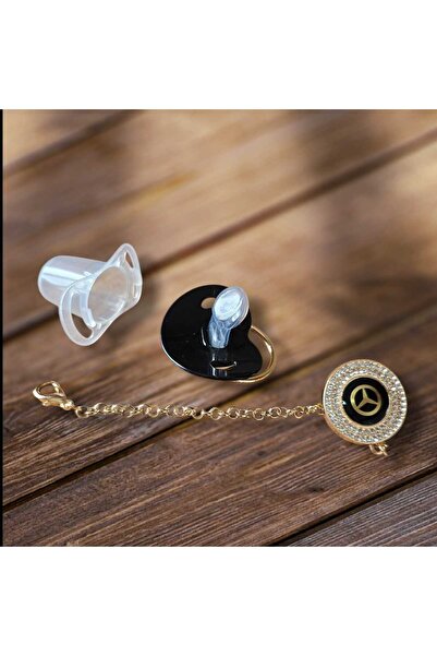 DAPWEAR'S KIDS طقم لهاية وسلسلة من حجر الزركون مصنوع حسب الطلب من 0 إلى 6