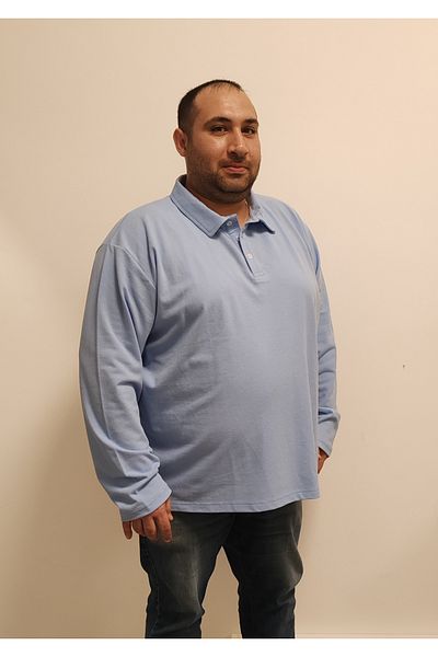 rood Μεγάλο μέγεθος Unisex ΜΑΚΡΥΜΑΝΙΚΟ ΓΙΑΚΑ POLO