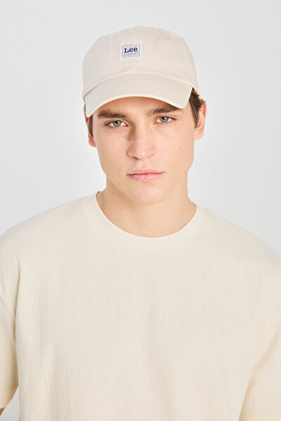 Lee Βαμβακερό μπλουζάκι με φαρδιά κοπή με λαιμόκοψη με χαλαρή εφαρμογή