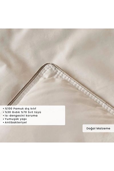 Bella Maison Diamond Goose down Single Duvet White(155X215 cm)