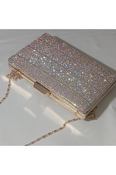 Şarra Gossi Geantă pentru rochie de seară Starry Night Gold Rose