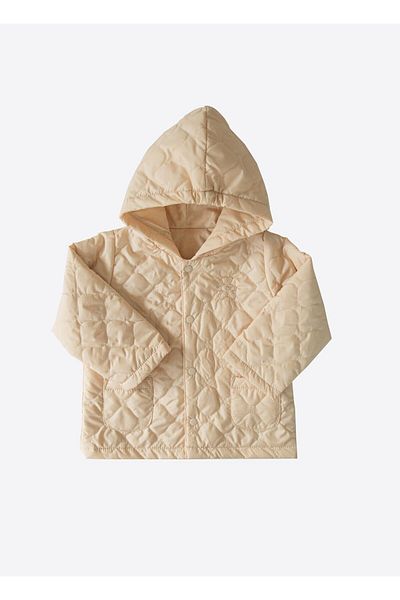 kitikate Capella Beige Quilted Coat