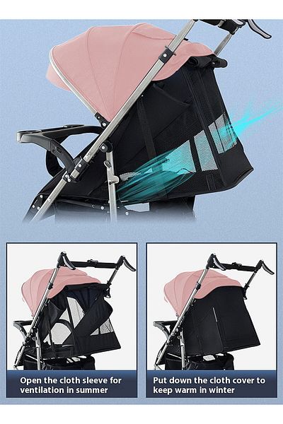 Ma Baby Baby Stroller, Two-Way Trolley,ultra Lightweight And Portable Pushchair