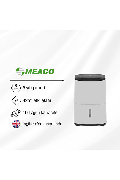 Meaco Dry Arete One 10l Nem Alma Ve Hava Temizleme Cihazı
