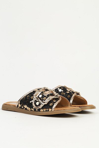 Pierre Cardin Gold Women's Slippers Pc-54774