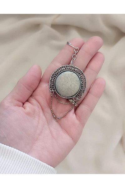 Hd Marketim Γυναικείο μπρελόκ Πορτοφόλι Mother of Pearl Stone και στολίδι αξεσουάρ
