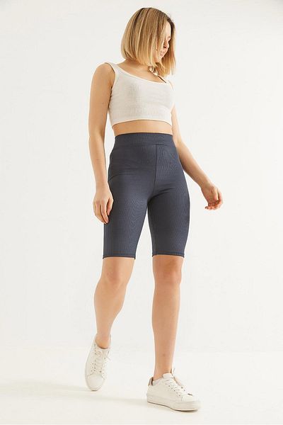 CALİENTE Leggings scurti de recuperare din fire afumate