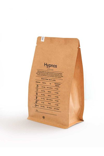 Hypnos Coffee Organic Decaf Decaf Filter Coffee 100% Arabica Medium Roast - 200Gr