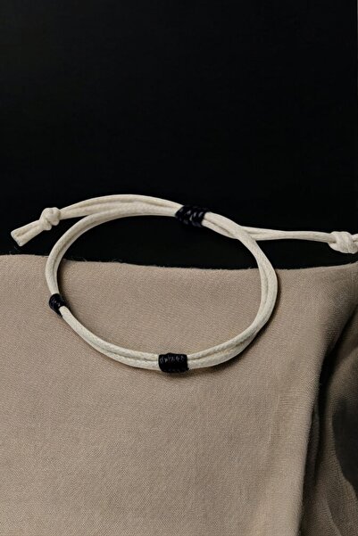 LA TINY AKSESUAR سوار رجالي قابل للتعديل، سوار حبل هدية