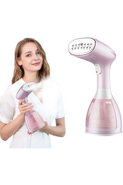 COOYA Portable Garment Steamers, 1500W, 300ml Handheld, 7 holes 15Seconds Fast-Heat, for Home Travelling
