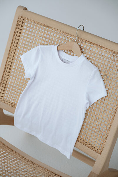 Lilabio 100% βαμβακερό κανονικό κοντομάνικο μπλουζάκι για κορίτσια