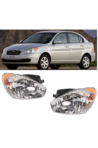 FESAN HYUNDAI ACCENT ERA 2006-2012 SARI SİNYALLİ SAĞ+SOL FAR