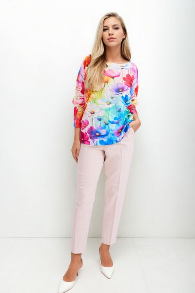 Vitrin Floral Casual μακρυμάνικη μπλούζα