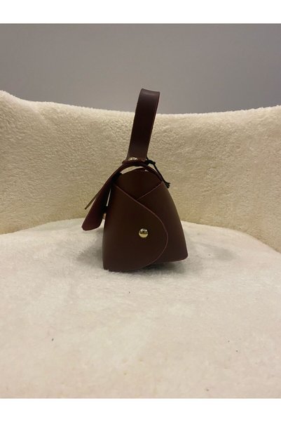 YMZBAG Mini Kahve El Çantası