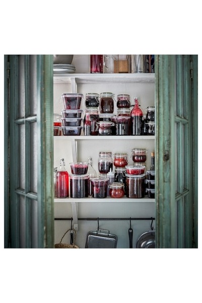 IKEA STÖRTSKÖN Scented Pillar Candle, Berries/Red, 30 hr | Long-Lasting, Fruity Aroma, Cozy Home Ambience