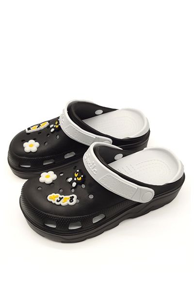 ONDR Terlik Comfortable Sole Sea Beach Cook Hospital Nurse Doctor Cross Sport Women Sandals Black White Slippers