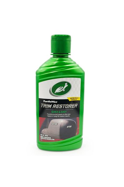 Turtle Wax Trim Restorer – 296ml, Restores Faded Plastic & Rubber Trim with Quick & Easy Application