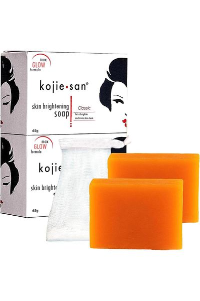 KOJIC ACID Kojie San Original Kojie San Facial Beauty Soap - 65g, 2 Bars Per Pack - Guaranteed Authentic