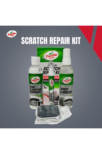 Turtle Wax Premium Car Scratch Repair Kit – Paint Clarifying Compound, Scratch Repair