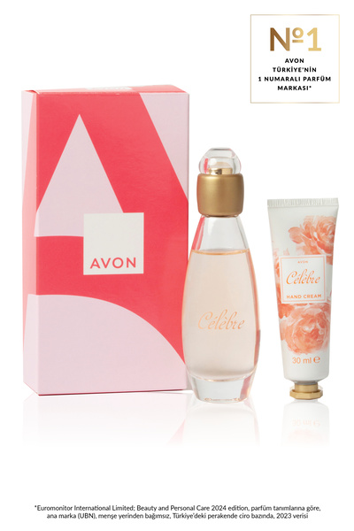 AVON Celebre Kadın Parfüm ve Celebre El Kremi Hediye Seti