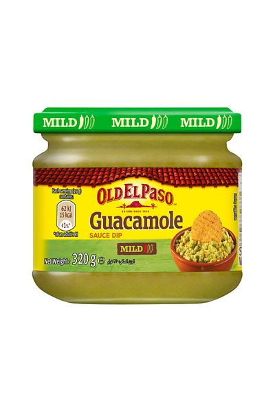 Old El Paso Guacamole Dip (MILD) 320g