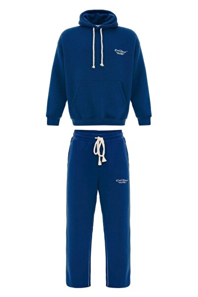 VAMOSCLO με τύπωμα oversized Σετ αθλητικής φόρμας Indigo