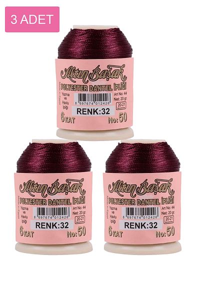 Alray 3 Pieces of Gold Spike and Lace Rope 20 g - Royaleks - No: 032