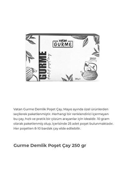 Vatan çay Sallama çay bardak poşet çay