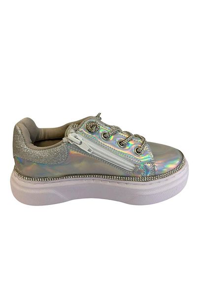 Baby DS Pantofi sport Bloom Silver Color