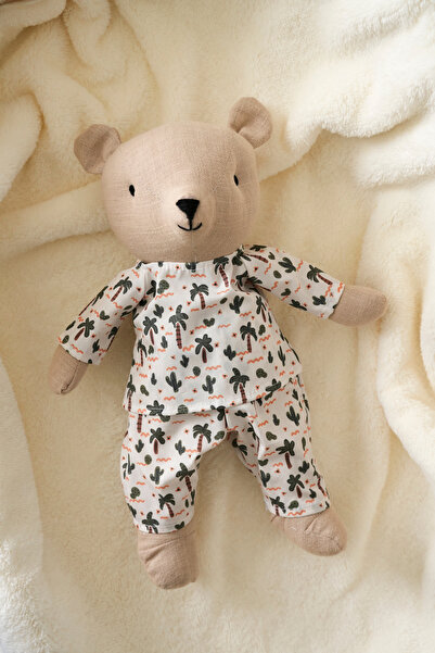 Tuğba Kuğu Pijamalı Ayı Uyku Arkadaşı