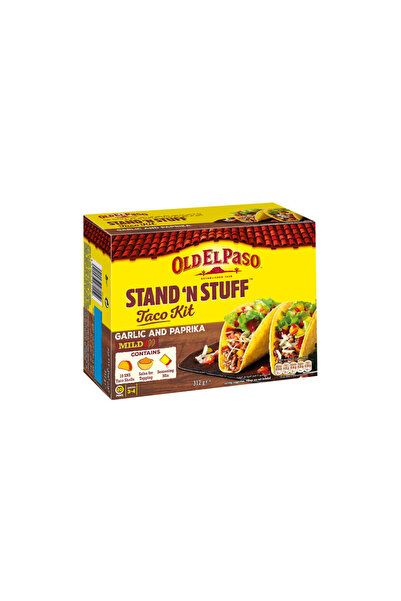 Old El Paso مجموعة تاكو ستاند آند ستاف (ثوم وبابريكا 312 جرام)
