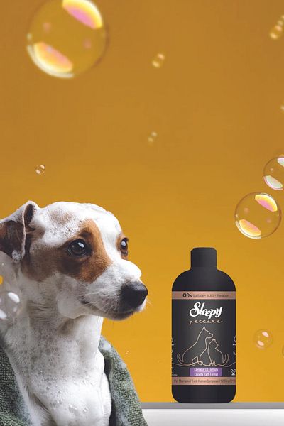 Sleepy Petcare Lavender Oil Pet Purifying Shampoo 3X500 ml