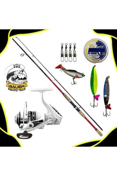 Çabukav Bauer White 30 Kojiro 210 Cm 10-40 Spin Olta Takımı Seti