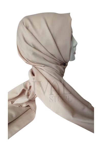 Aker Stone Color Plain Cotane Shawl 933