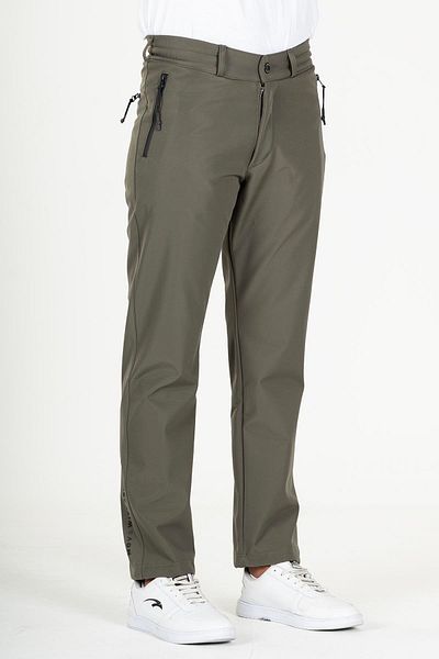 MARATON Regular Men's Straight Leg Light Khaki Trousers 21486