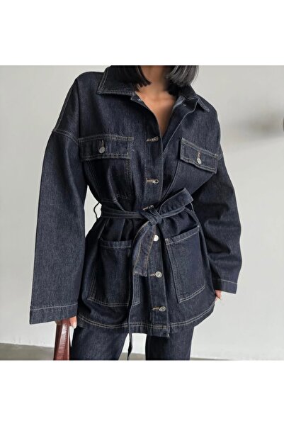 neslihansarıca سترة الدنيم، ملابس سترة الدنيم