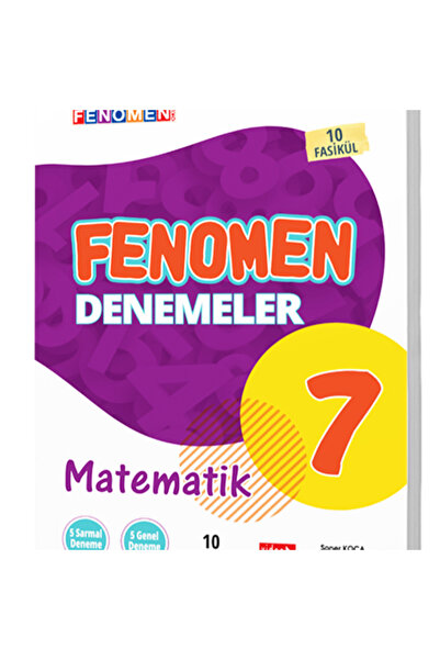 fenomen okul FENOMEN 7 MATEMATİK DENEMELER (10 DENEME)